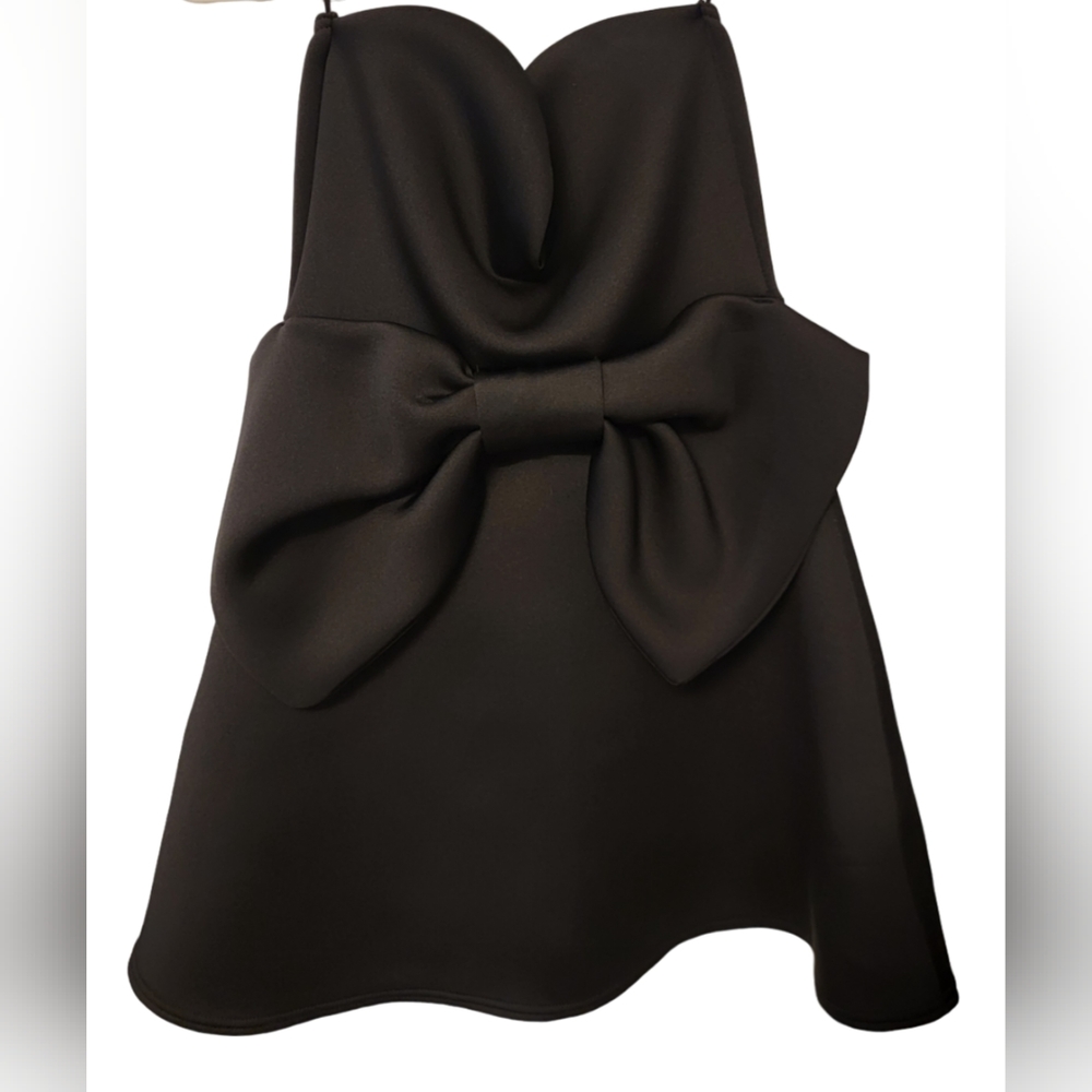 BooHoo Bow Dress Women's sz Small
